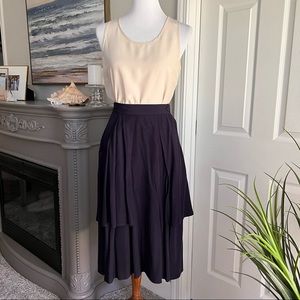 Vintage Navy Skirt